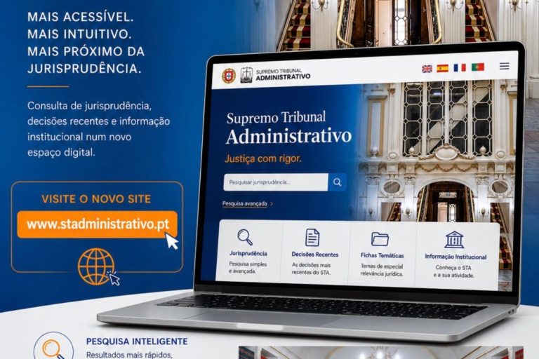Supremo Tribunal Administrativo lança novo site