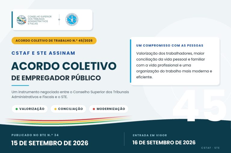CSTAF e STE assinam Acordo Coletivo de Trabalho